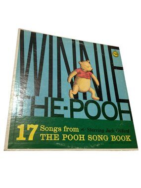 Winnie The Pooh Vinyl LP 1952 17 Songs From The Pooh Song Book Jack Gilford LP95
